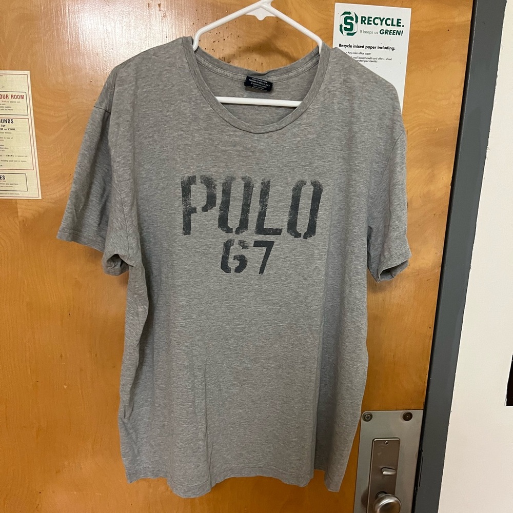 Ralph Lauren silver Polo shirt